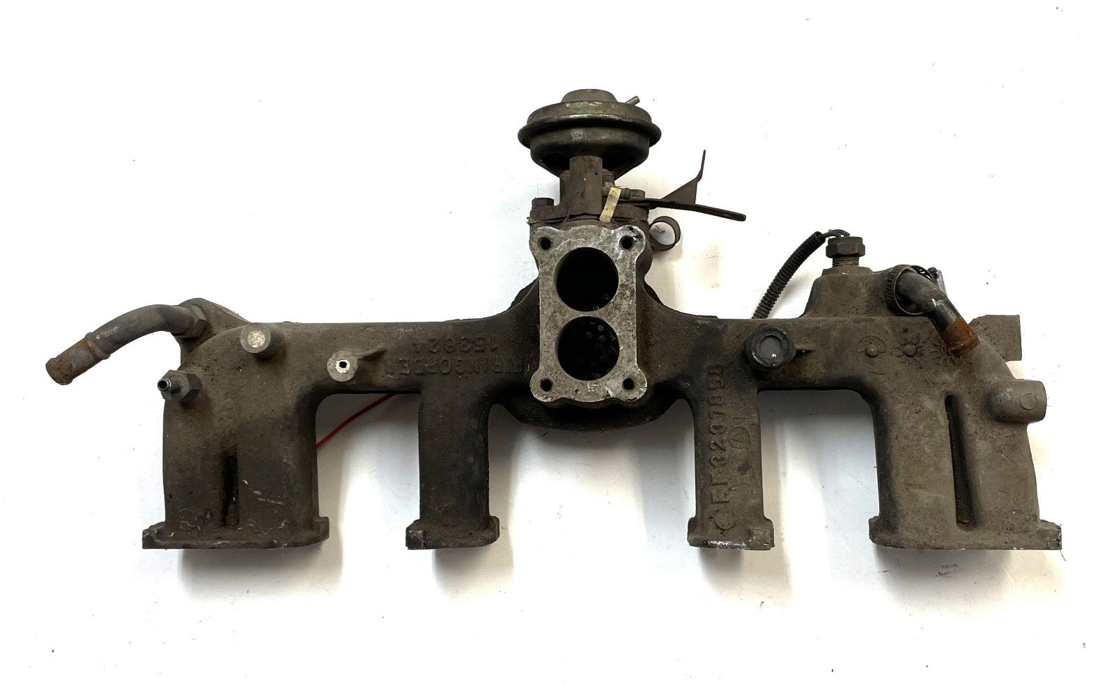 Jeep 4.2 Intake Manifold YJ CJ5 CJ7 CJ8 2 Barrel Aluminum AMC 258 EF3237858 Carb