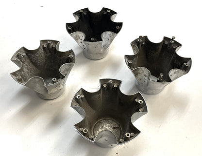 Jeep CJ center caps CJ5 CJ7 FACTORY chrome wheel Centers Laredo cap READ AD