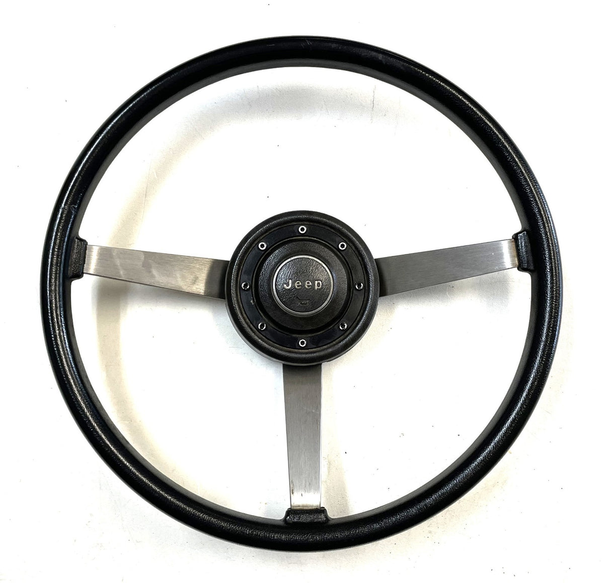 Jeep YJ Wrangler steering wheel CJ5 CJ7 CJ8 OE Factory black