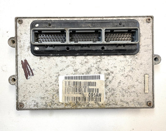03 JEEP TJ Wrangler Computer 56044096AH ECM 4.0 six cylinder Automatic PCM ECU