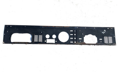 Jeep CJ gauge panel CJ5 CJ7 CJ8 metal dash board 2 speaker grill black