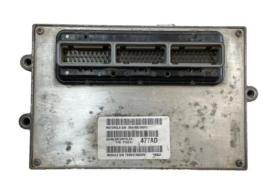 Jeep Wrangler TJ 2004 4.0 6 Cyl Manual Transmission Engine Computer 56044477AD
