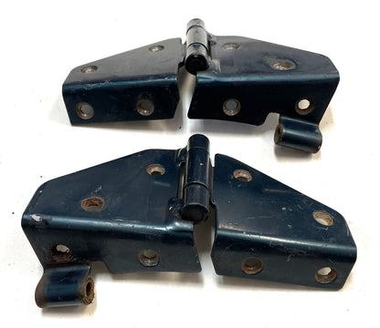 Jeep YJ Wrangler Windshield Hinges Driver Passenger Hinge 87-95 Emerald green