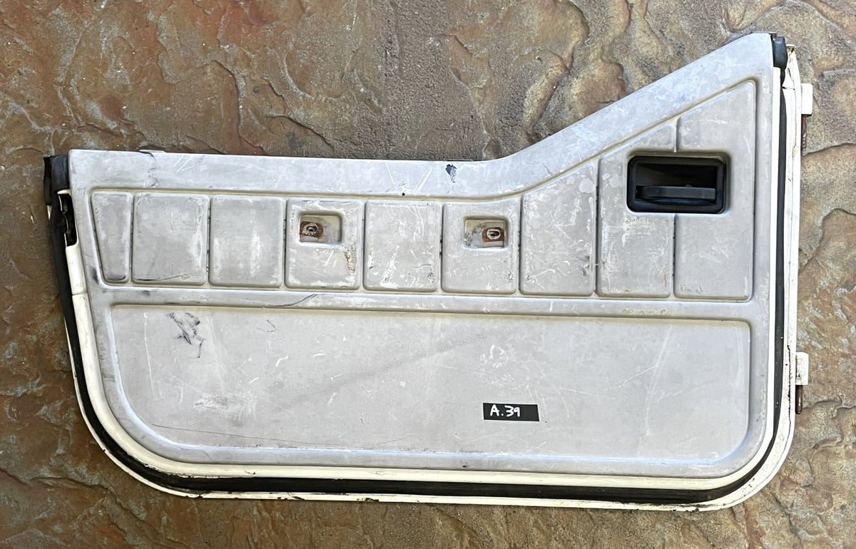 Jeep Half Doors YJ CJ7 Wrangler Factory Steel Door White READ AD!
