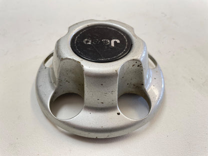 Jeep YJ TJ factory wheel center cap 52057619  silver grey 52057618