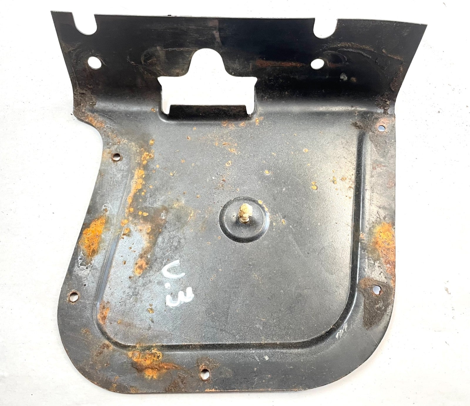 Jeep YJ CJ Door Striker Latch Cover 81-91 Wrangler Passenger Right FULL DOOR!