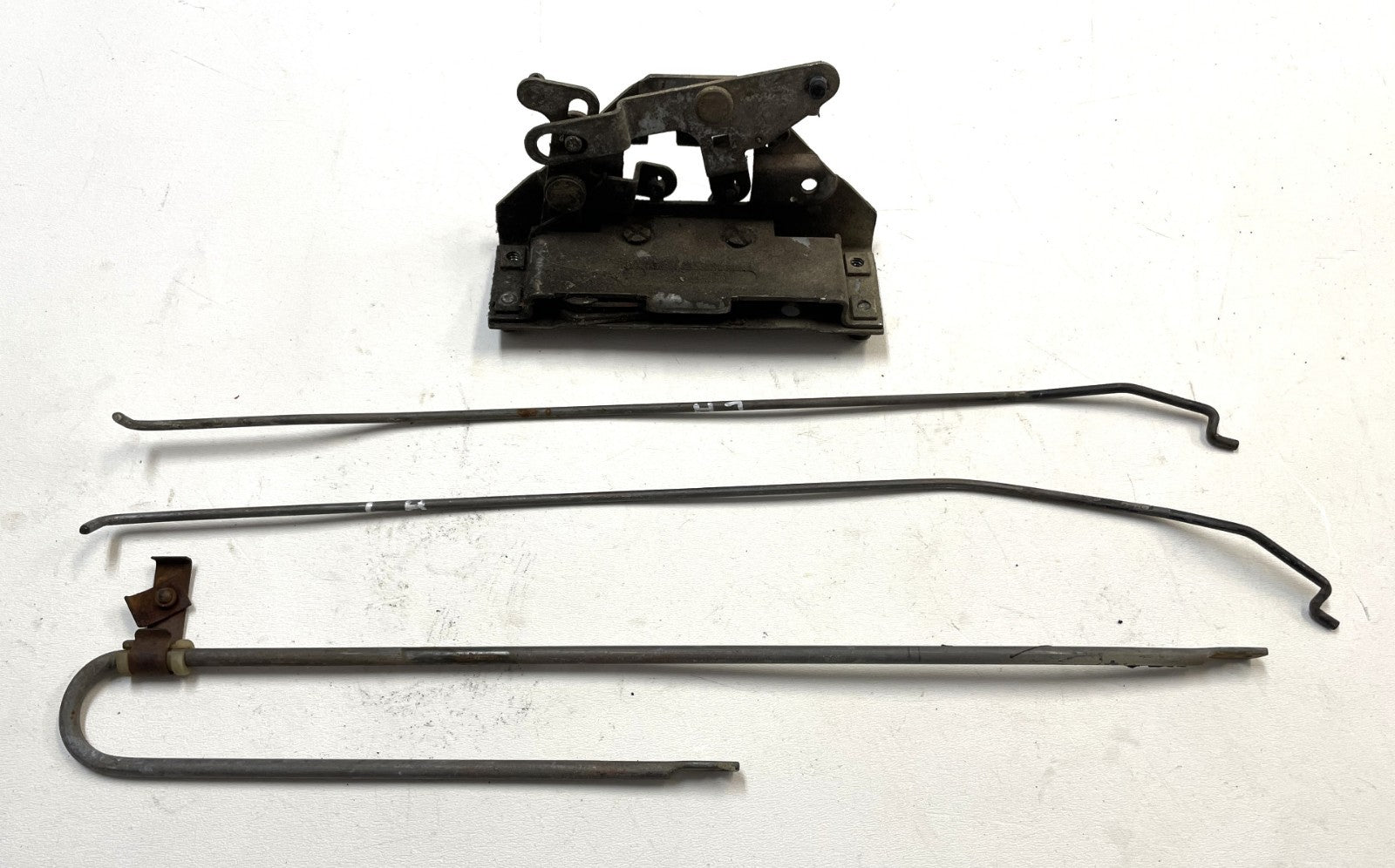 Jeep CJ7 YJ driver side left door rods handle striker lock Wrangler FREE SHIP!!
