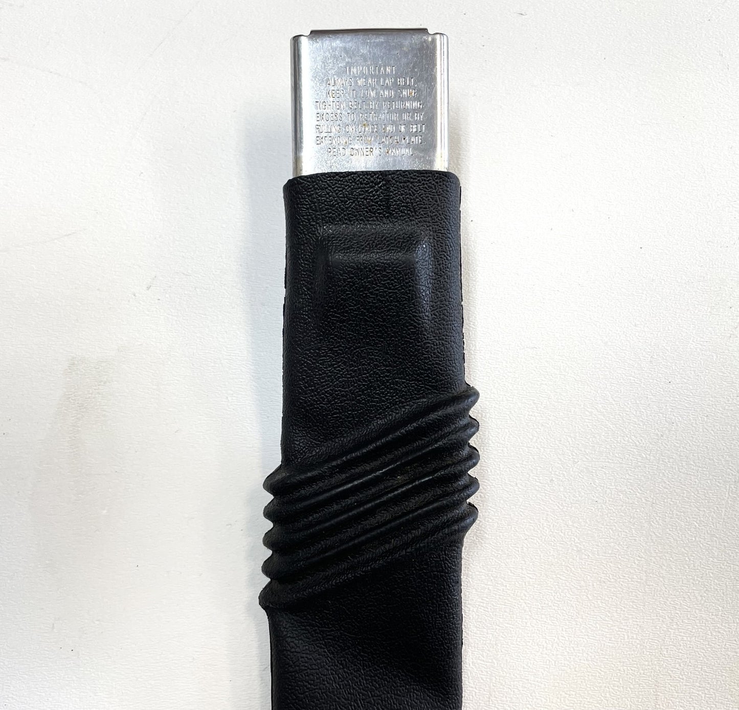 Jeep YJ Passenger Side Female Right Seat Belt End 92-95 Wrangler Long