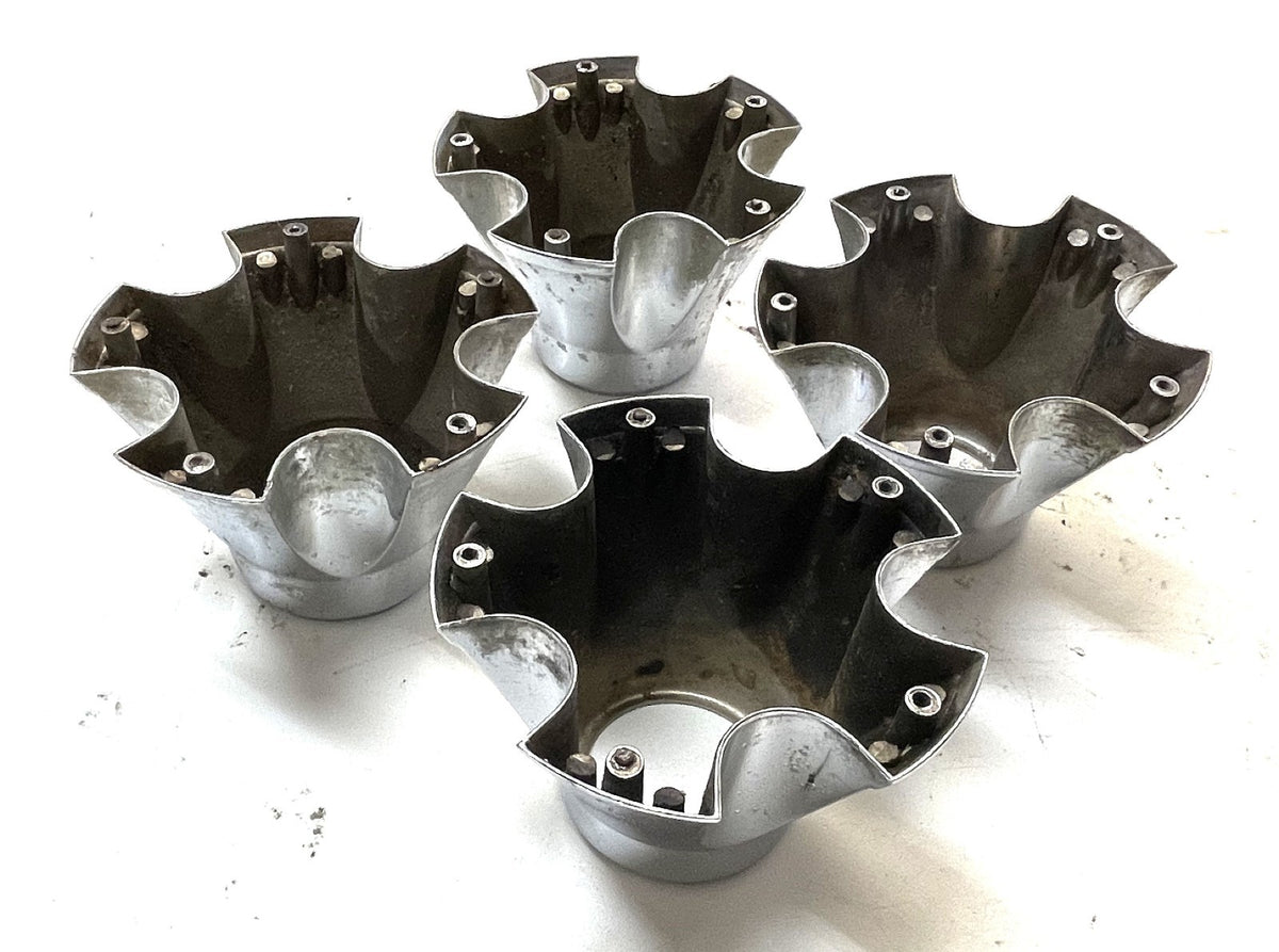 Jeep CJ Center Caps CJ5 CJ7 FACTORY Chrome Wheel Centers Laredo Cap FREE SHIP