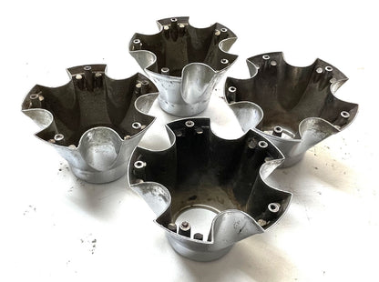 Jeep CJ Center Caps CJ5 CJ7 FACTORY Chrome Wheel Centers Laredo Cap FREE SHIP