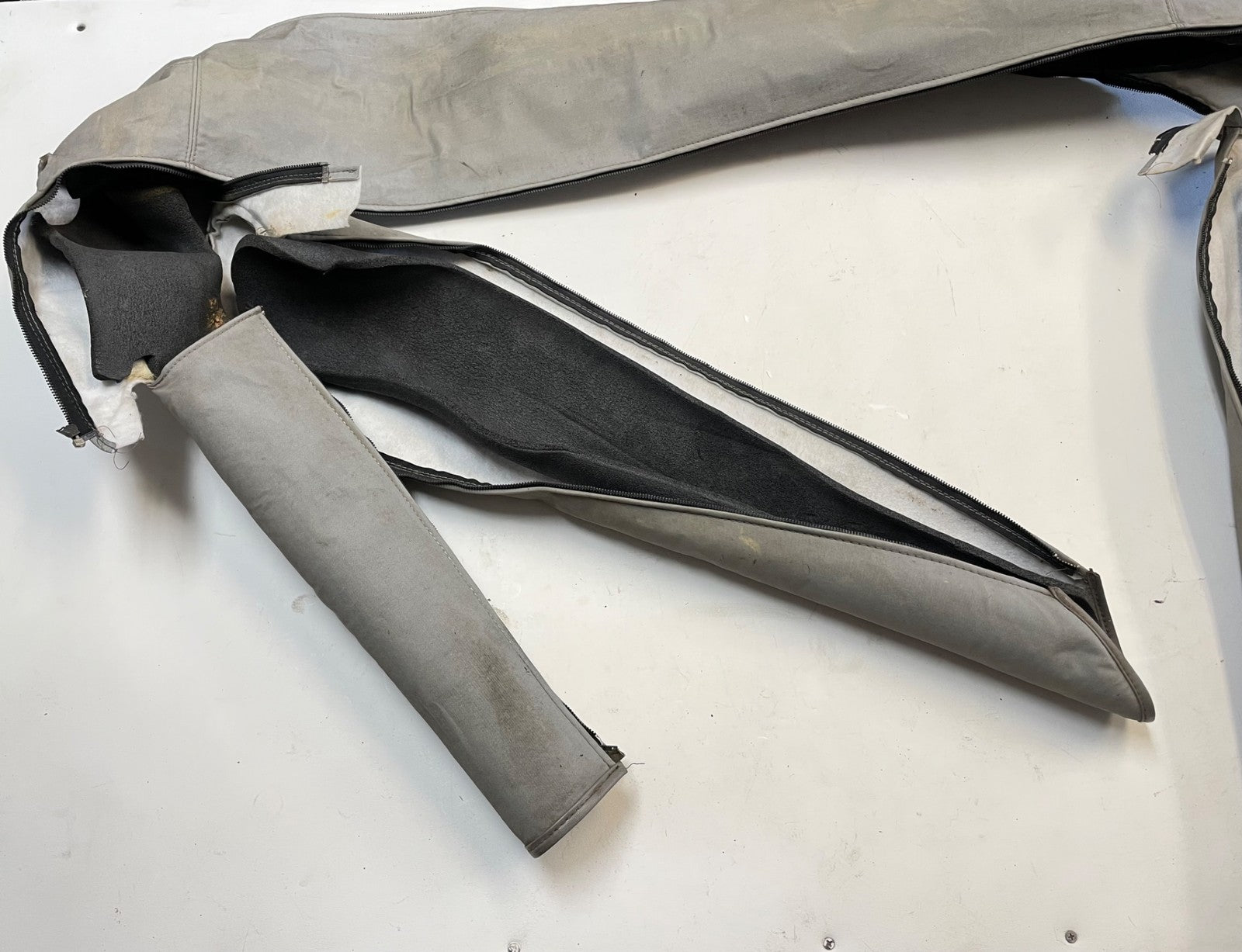 Jeep YJ roll bar padding fits 87-91 Wrangler grey gray FREE SHIPPING