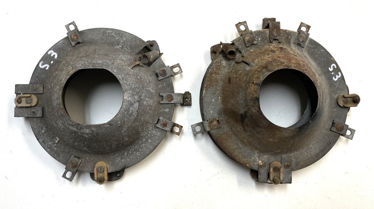 72-86 Jeep CJ headlight buckets CJ5 CJ7 CJ8 headlights basket adjuster grille