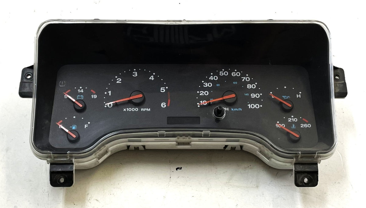 Jeep Wrangler TJ Gauge Cluster 56047016AE Tachometer Speedometer 260k fits 03 04