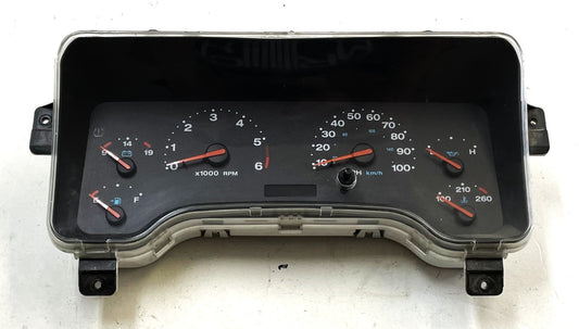 Jeep Wrangler TJ Gauge Cluster 56047016AE Tachometer Speedometer 260k fits 03 04