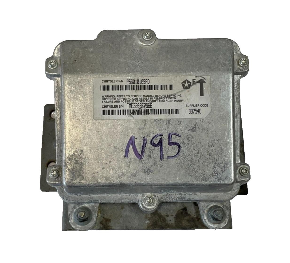 Jeep Wrangler TJ Dash Air B Control Module Unit AD P56010105AD 98 99 00