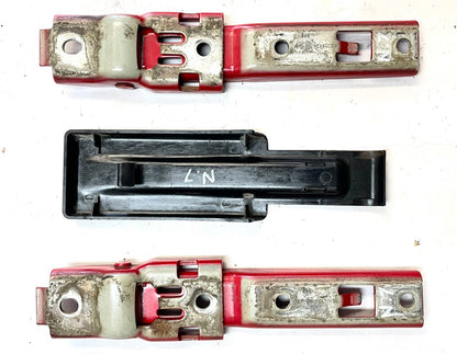 Jeep TJ Tailgate Hinges tail gate Hinge Set 04 05 06 Wrangler rear back red