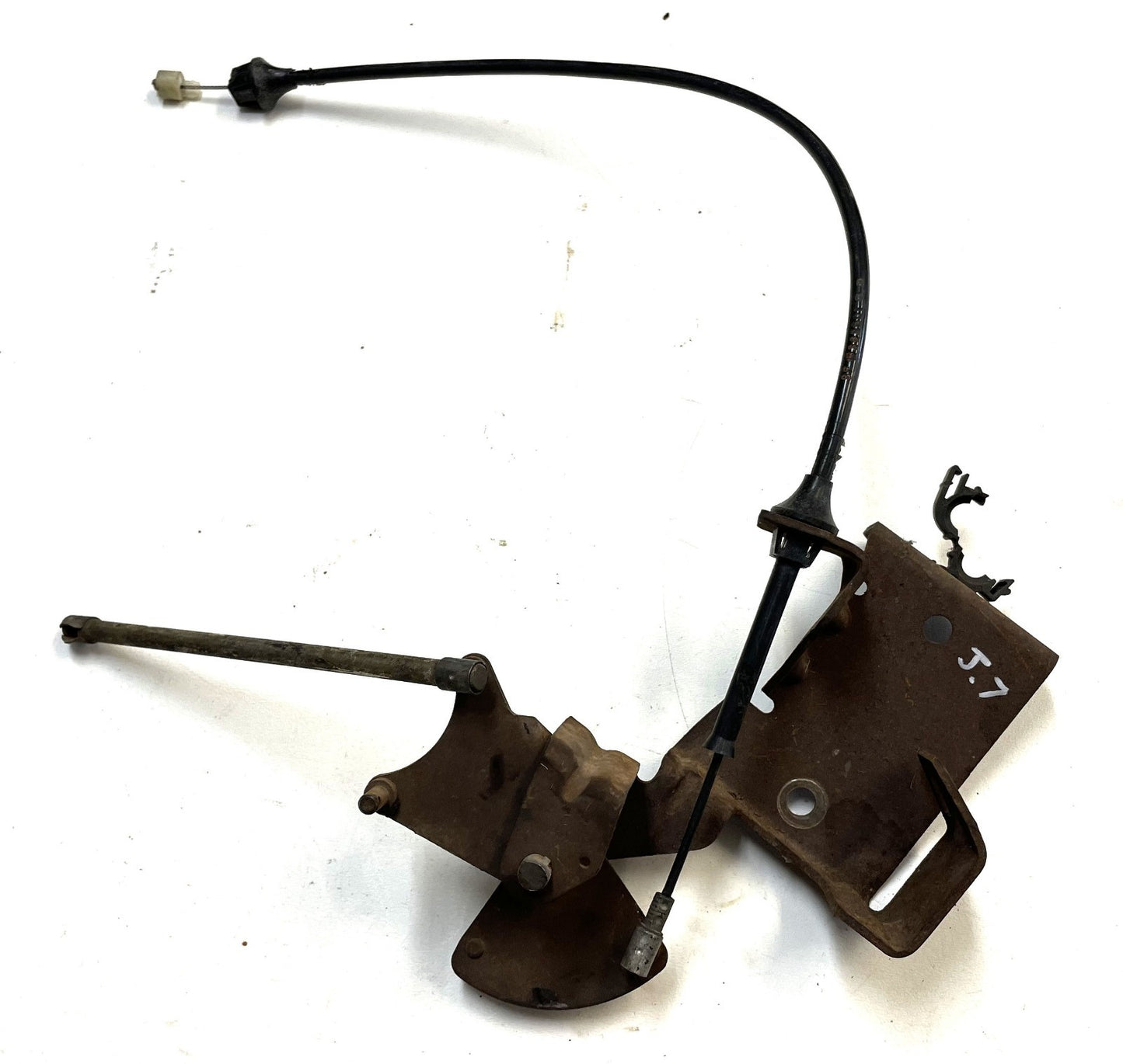 Jeep CJ six cylinder throttle linkage w/ rod and cable CJ5 CJ7 258 4.2 manifold