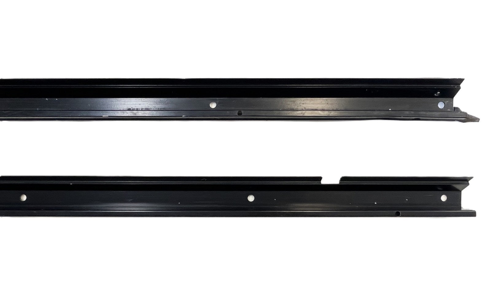 Jeep YJ Soft Top Side Channel Track Body Rails 87-95 Wrangler FACTORY FREE SHIP
