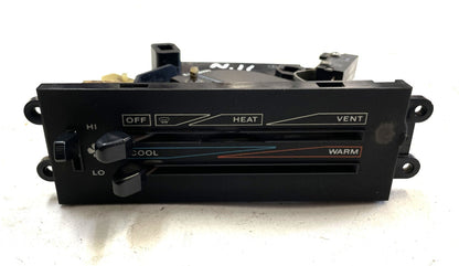 Jeep YJ Wrangler Heater Control Heat Defrost Fan Switch Temperature Free Shippin