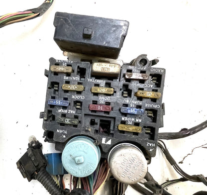Jeep YJ Dash Wire Harness 92-95 Wrangler Wiring 2.5 4.0 10 pin FREE SHIP!