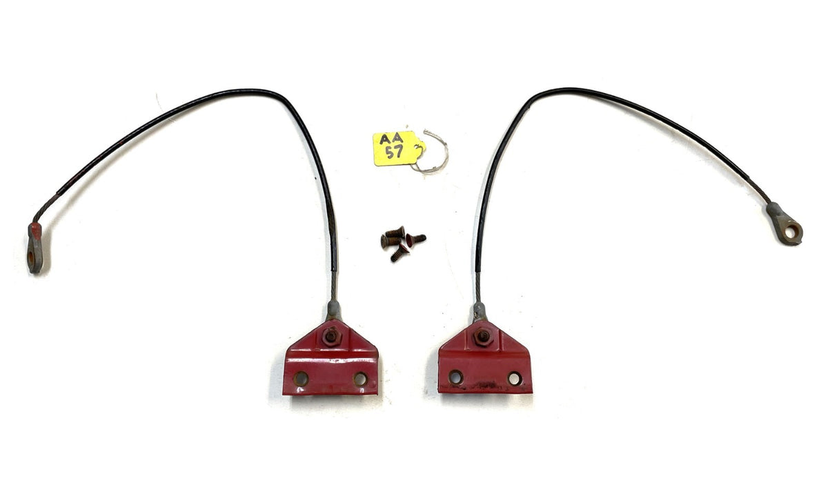 Jeep CJ7 CJ8 tailgate cable brackets tail gate bracket 76-86 FREE SHIPPING