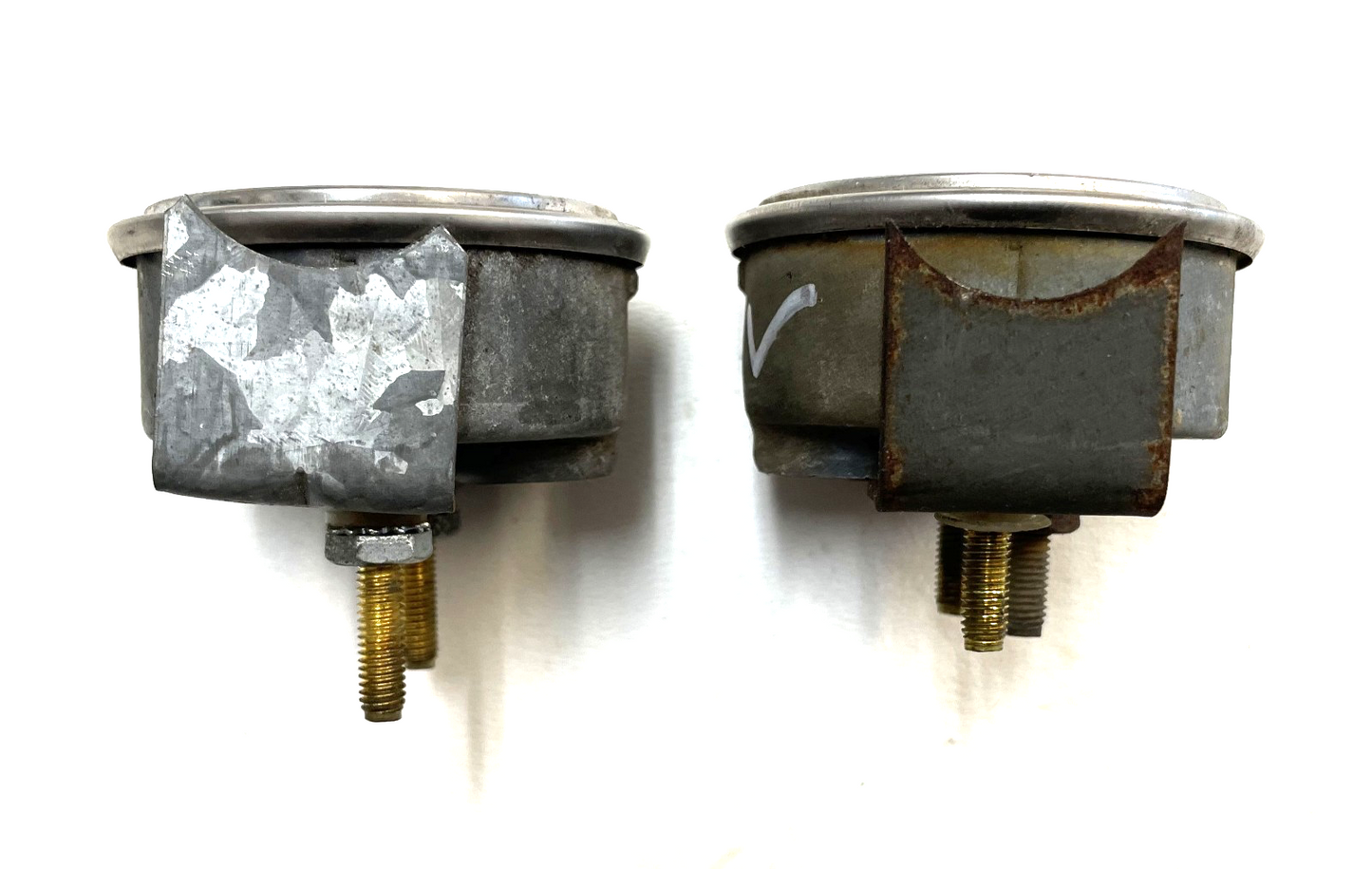 Jeep CJ Oil Pressure Volts Gauge Factory Faria CJ5 CJ7 CJ8 AMC Gauges Battery