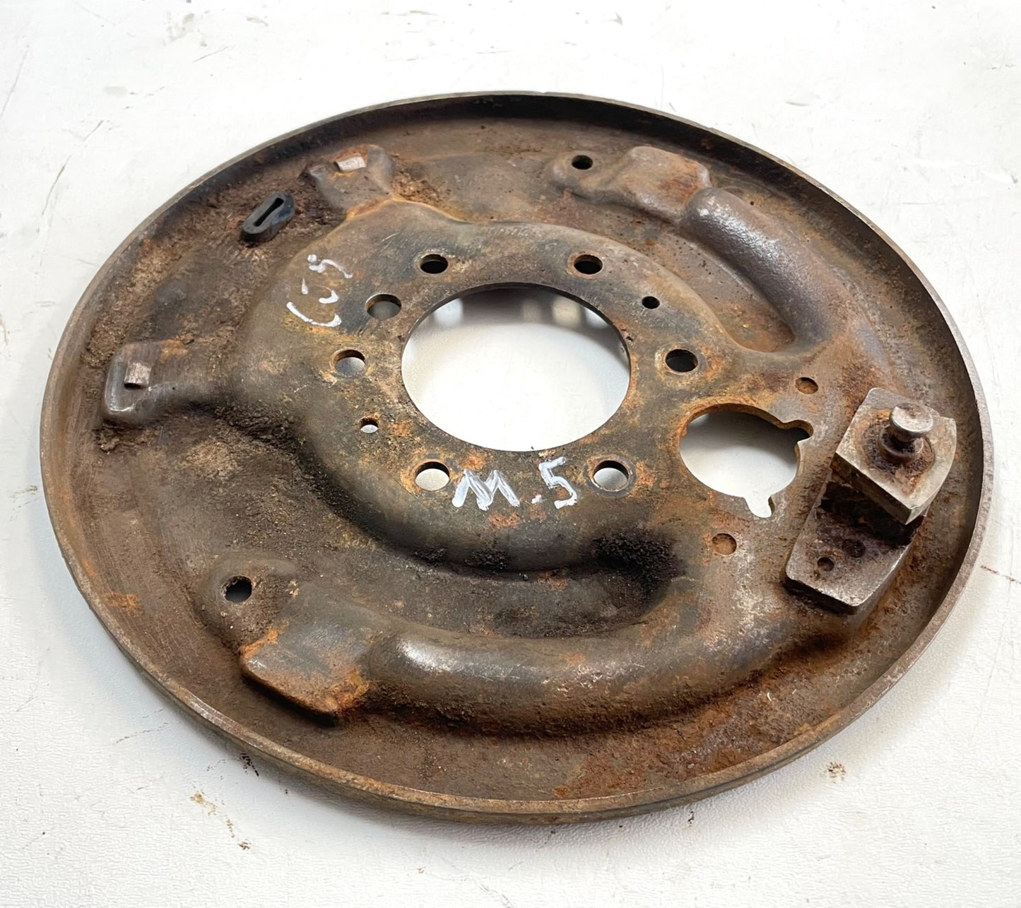 Jeep CJ5 Jeepster brake drum backing plate left right front back 10" brakes C101