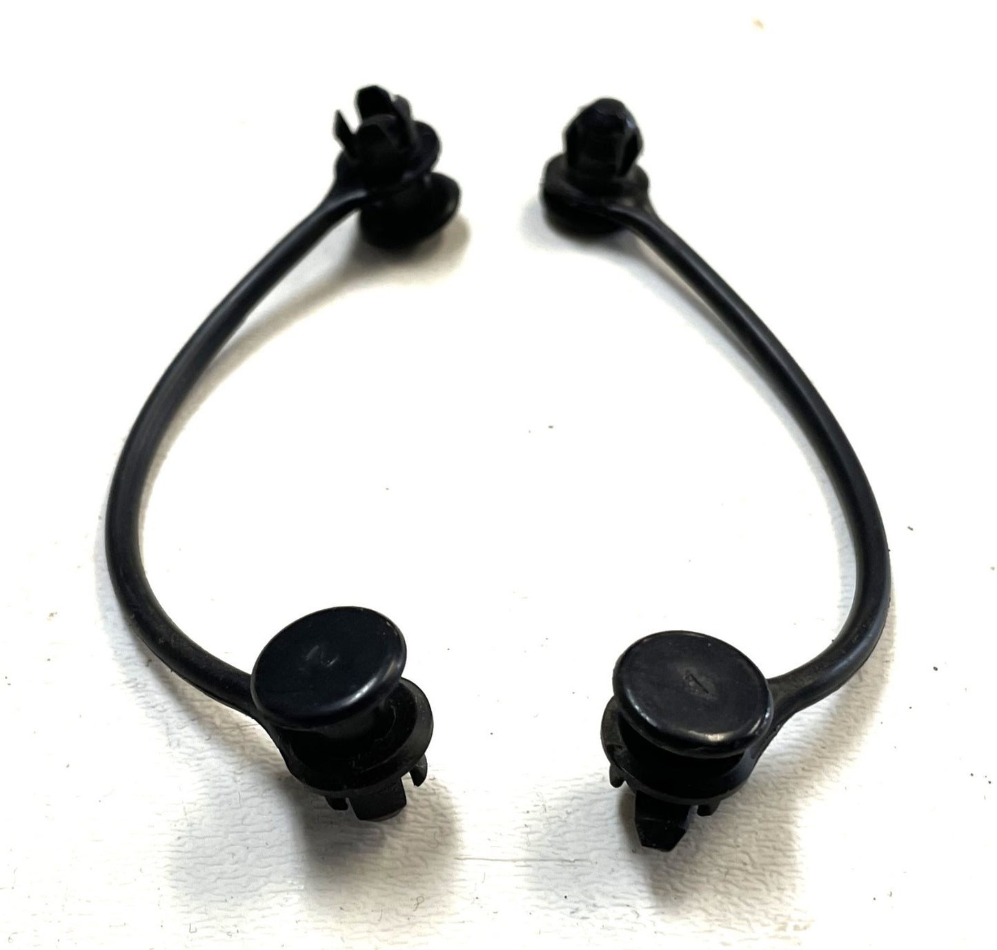Jeep YJ Wrangler Glove Box Lid Strap Cables with Grommets (Pair) Fits 87-95