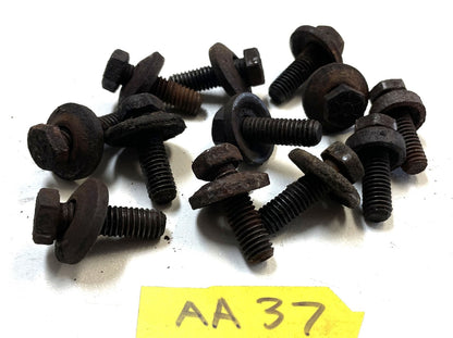 Jeep YJ Wrangler 4.0 six cylinder intake exhaust manifold bolts FREE SHIPPING
