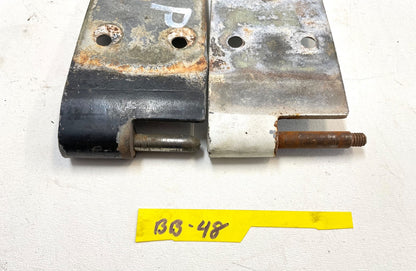 Jeep YJ Wrangler Door Hinge Set passenger side hinges Right 87-91 FREE SHIP!