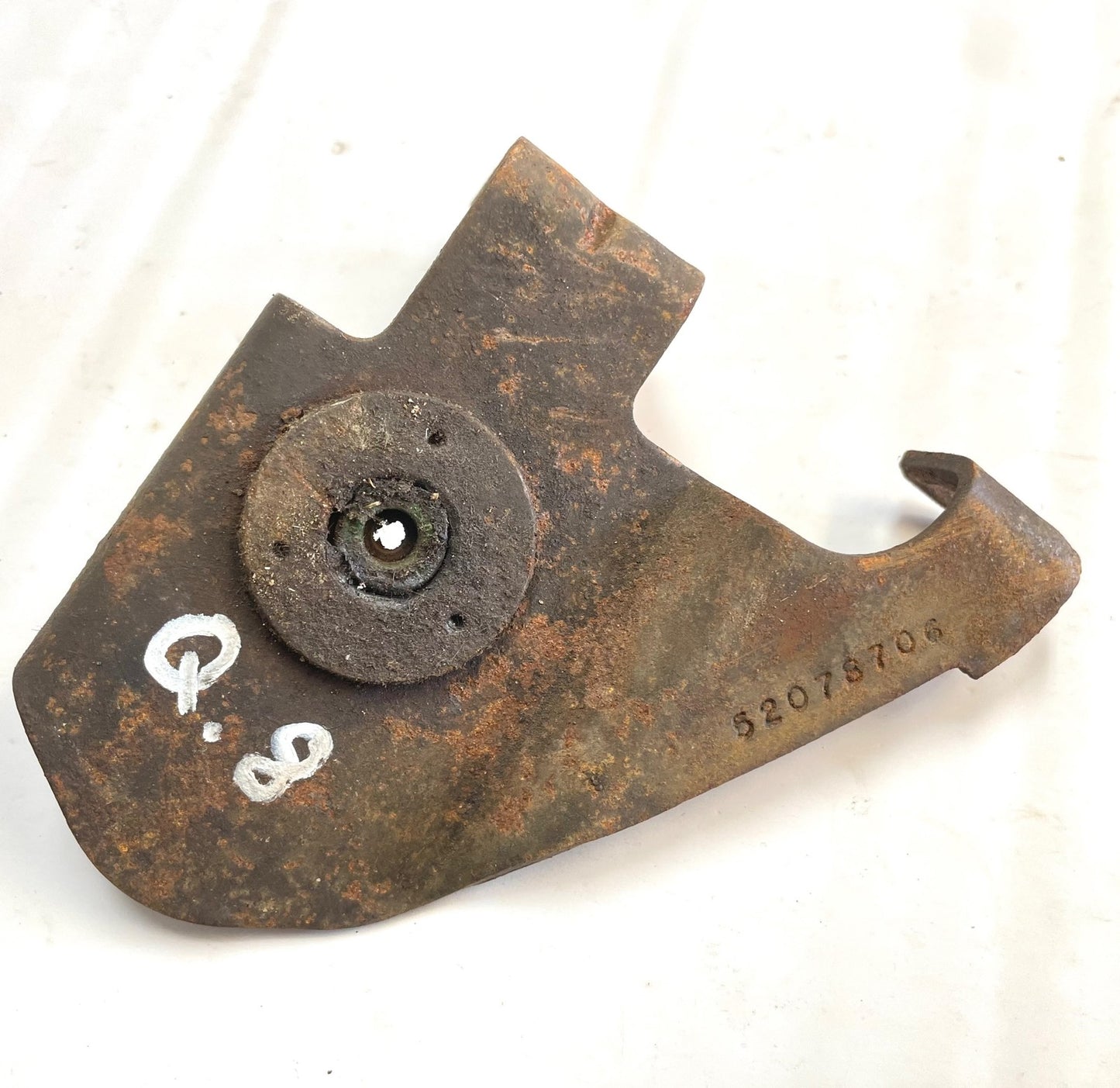 Jeep TJ Wrangler NP 231 transfer case shifter linkage bracket 2.5 4cyl. 52078706