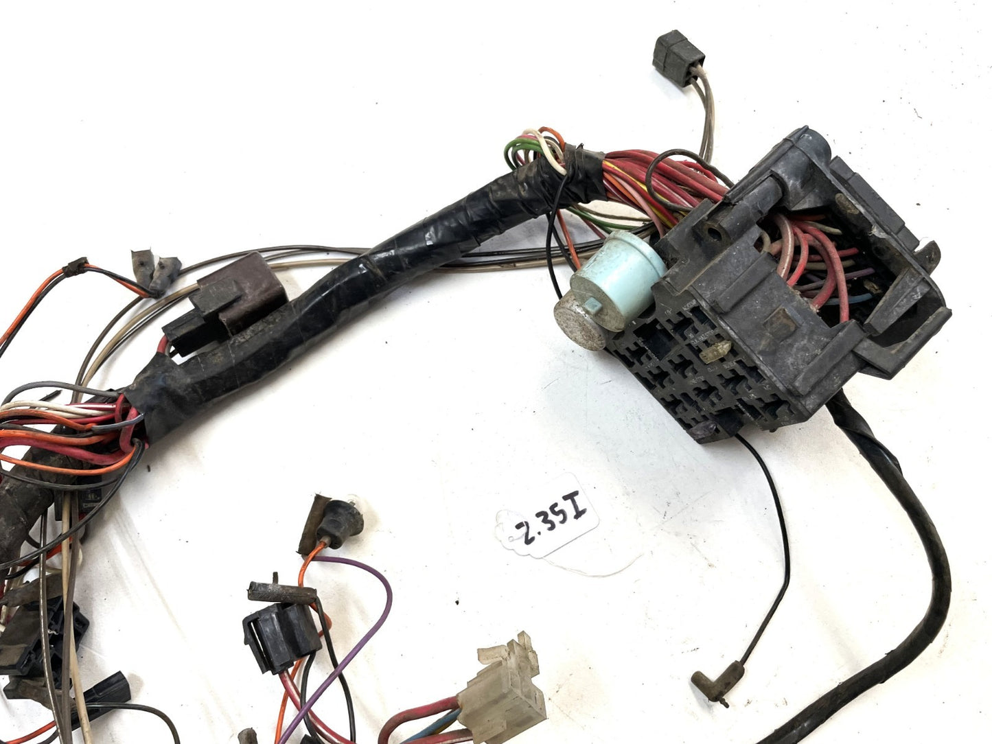 83-86 Jeep CJ dash wire harness CJ5 CJ7 wiring under gauge panel fuse block