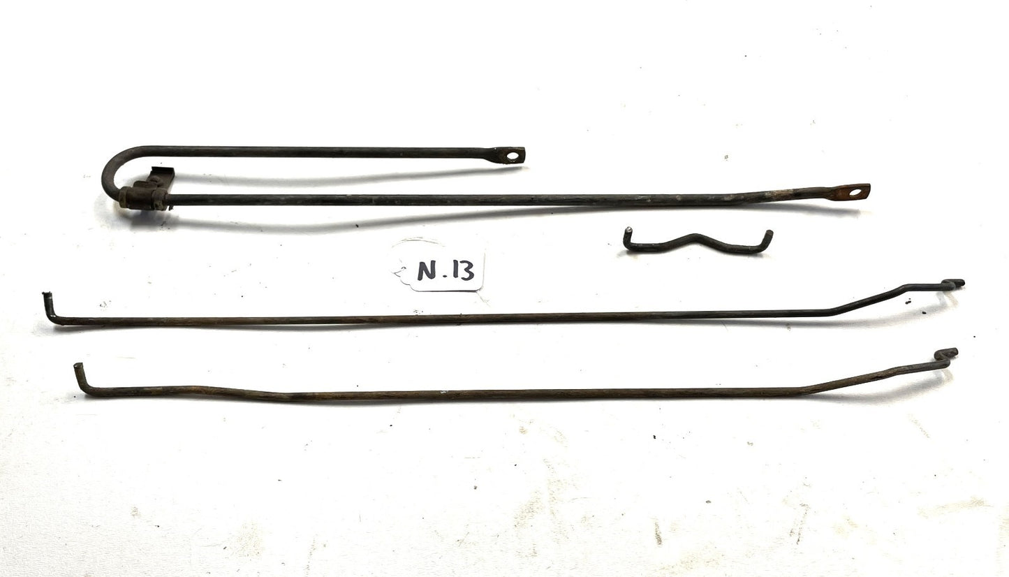 Jeep CJ7 YJ driver side left door rods handle striker lock Wrangler FREE SHIP
