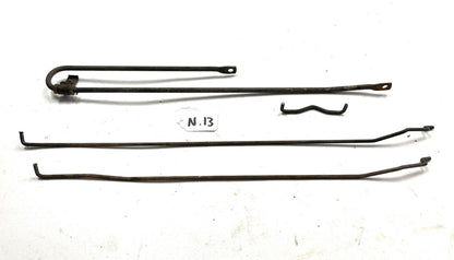 Jeep CJ7 YJ driver side left door rods handle striker lock Wrangler FREE SHIP