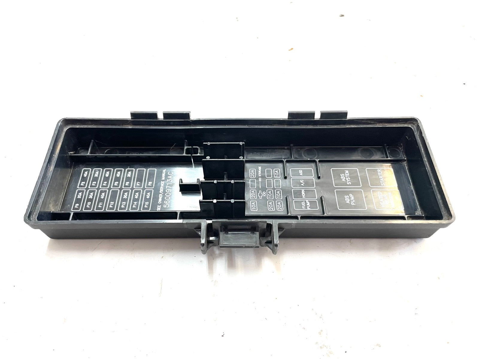 Jeep TJ fuse box cover lid engine compartment 56009713AC Wrangler FREE SHIPPING!