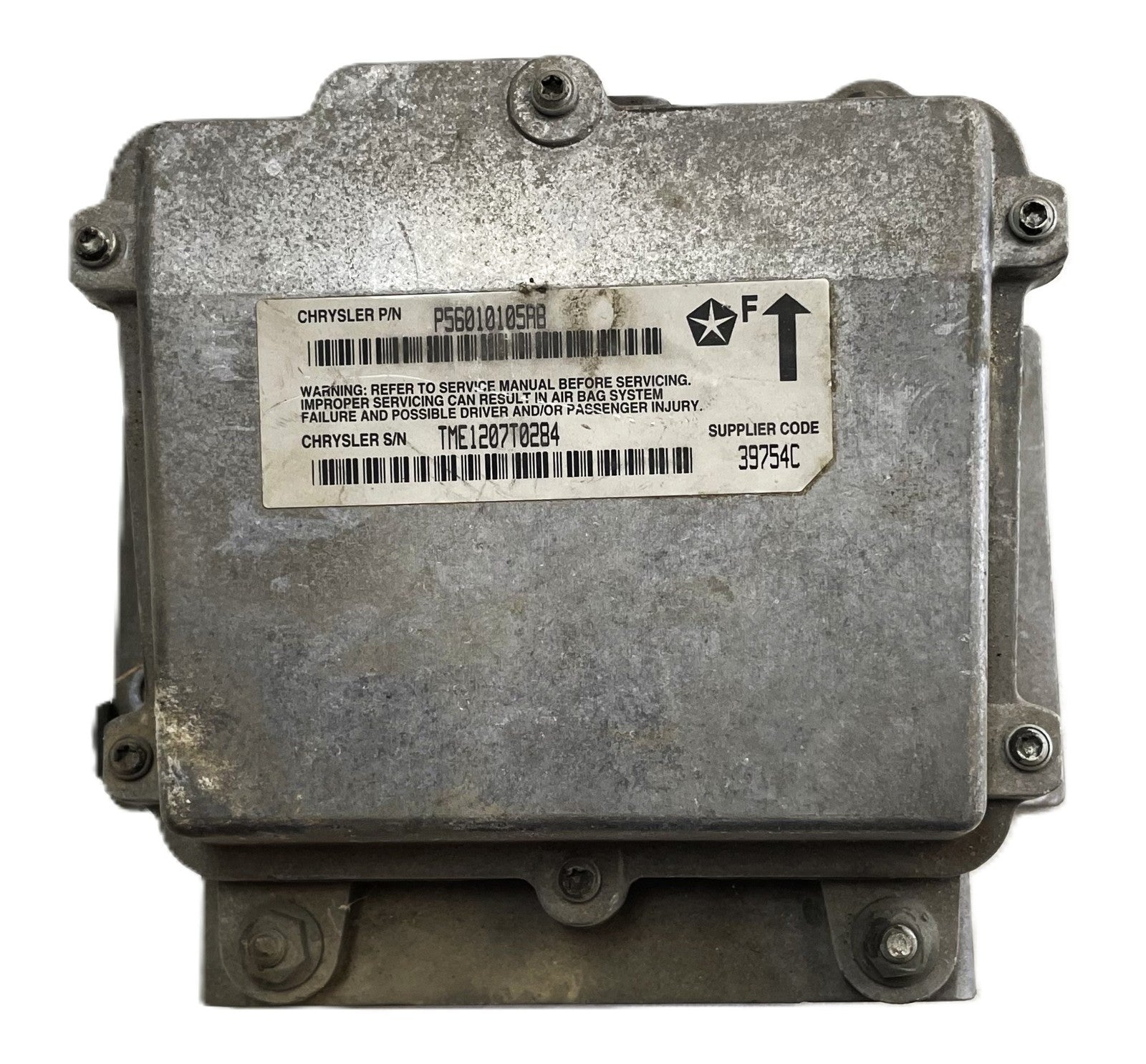 Jeep Wrangler TJ Dash Air B Control Module Unit AD P56010105AB 97 98 99 00