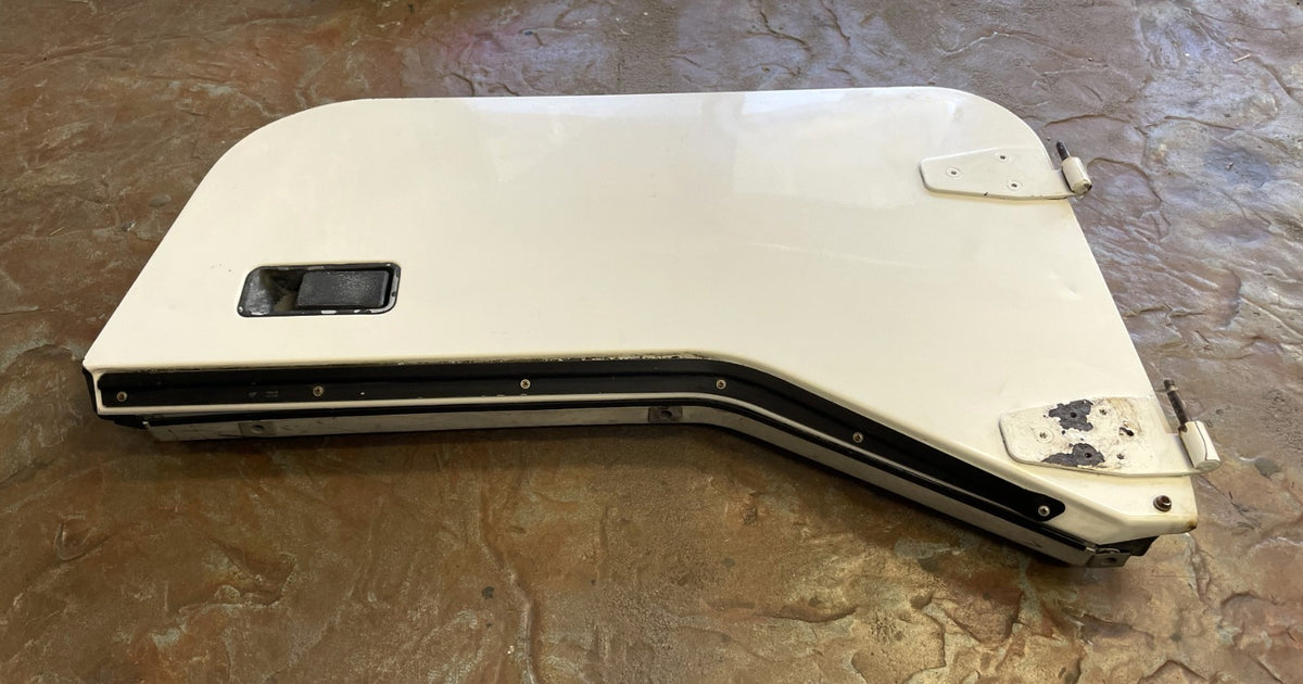 Jeep Half Doors YJ CJ7 Wrangler Factory Steel Door White READ AD!
