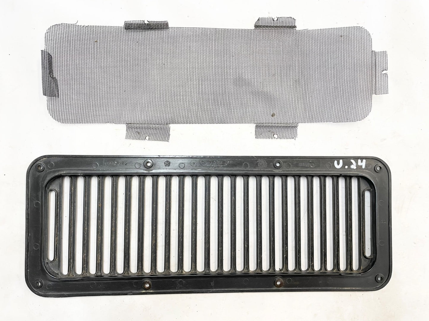 Jeep 8 Hole cowl vents w/ screen 87-95 YJ Wrangler black FREE SHIPPING