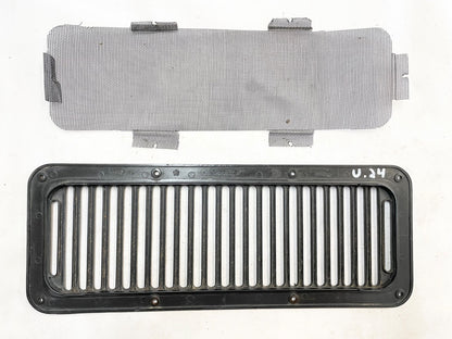 Jeep 8 Hole cowl vents w/ screen 87-95 YJ Wrangler black FREE SHIPPING