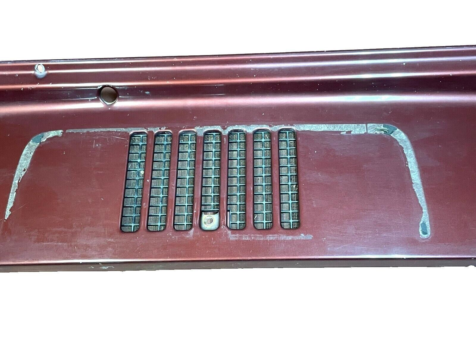 Jeep TJ  Wrangler Cowl Vent single vent Deep Cranberry fits 97-06!