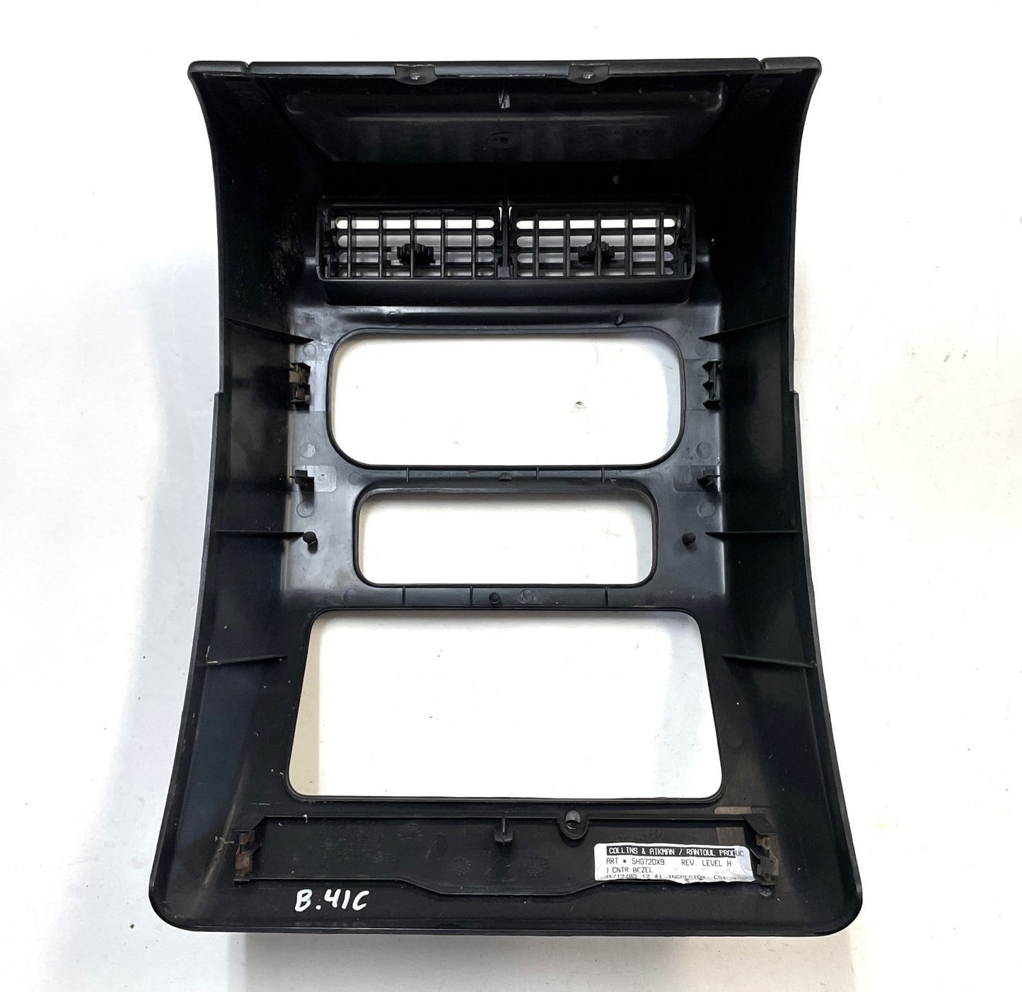 03-06 Jeep TJ Wrangler Center Bezel Dash Trim Vent Radio Surround FREE SHIPPING