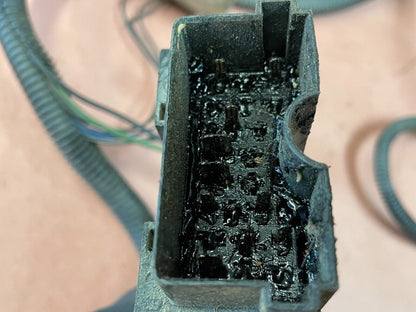 Jeep YJ Wrangler wiring headlight turn signal wire harness grill 87-93 FREE SHIP