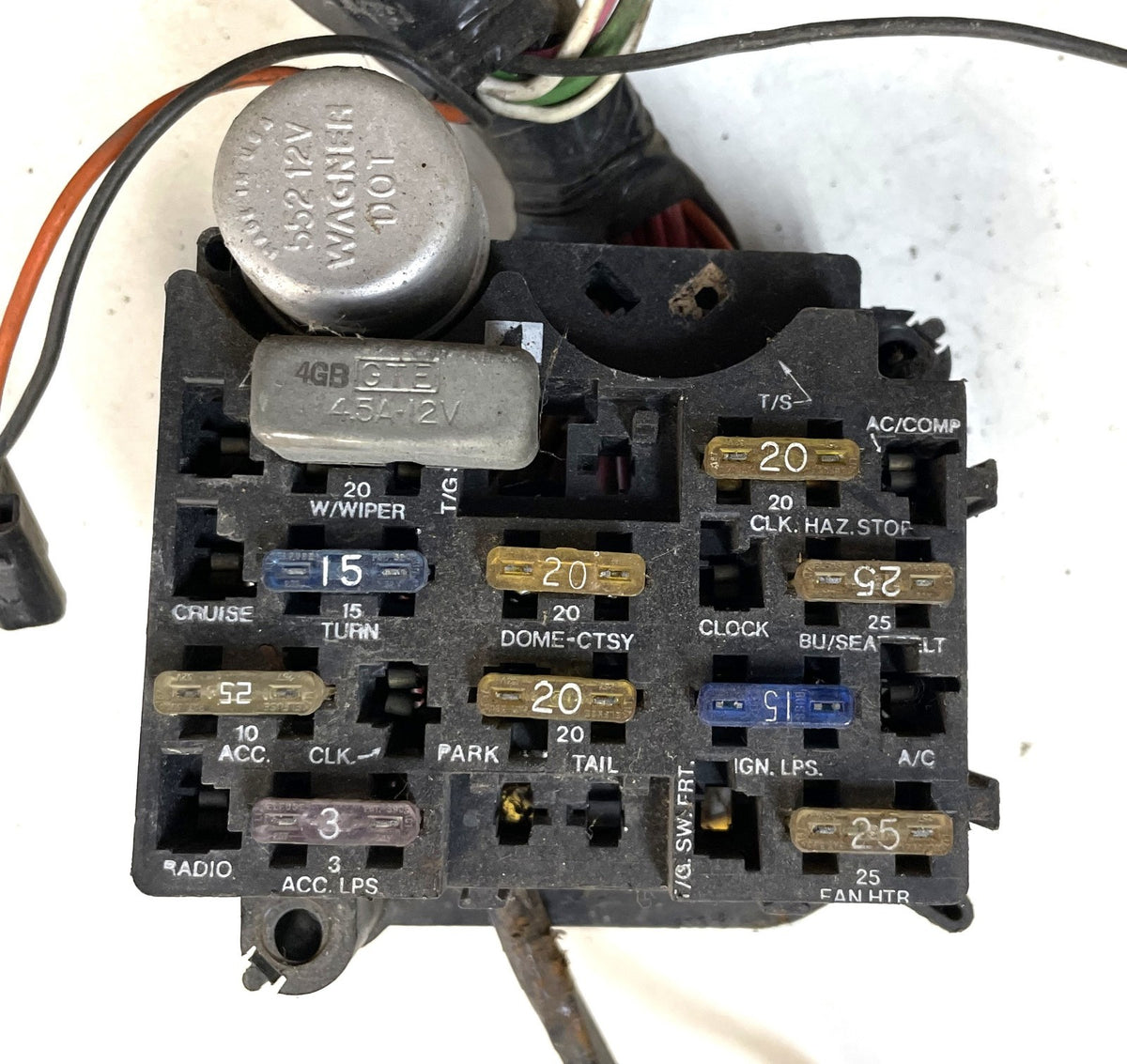83-86 Jeep CJ Dash Wire Harness CJ5 CJ7 Gauge Wiring Panel Fuse Block FREE SHIP!