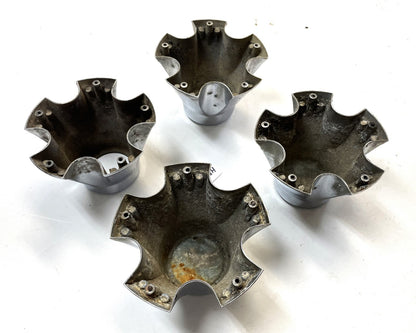 Jeep CJ Center Caps CJ5 CJ7 FACTORY Chrome Wheel Centers Laredo Cap FREE SHIP!
