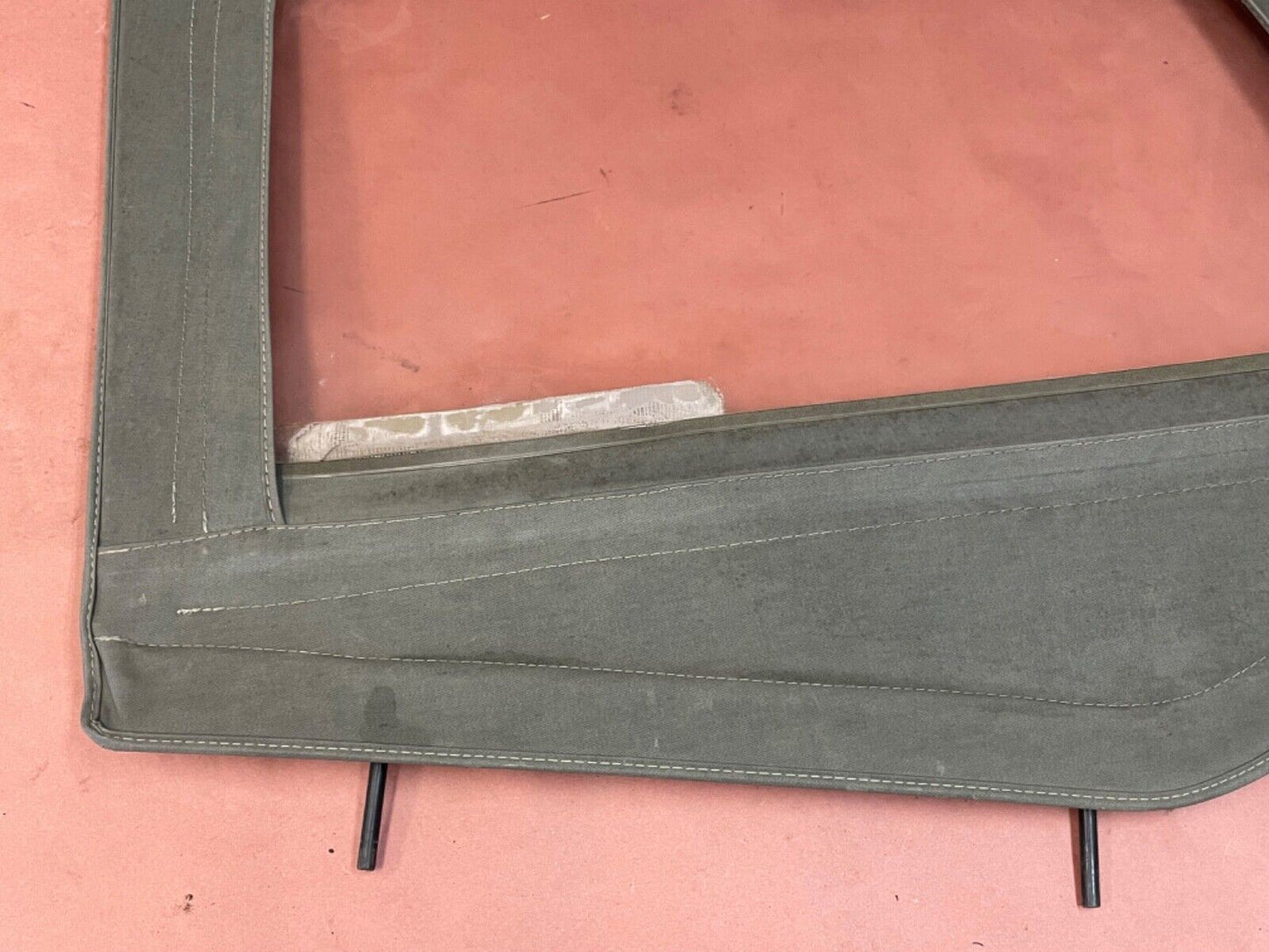 Jeep YJ Wrangler Sahara Green Half Door Upper Passenger metal frame Factory