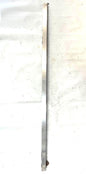 Jeep CJ7 full Door vent window channel divider strip right passenger side chrome