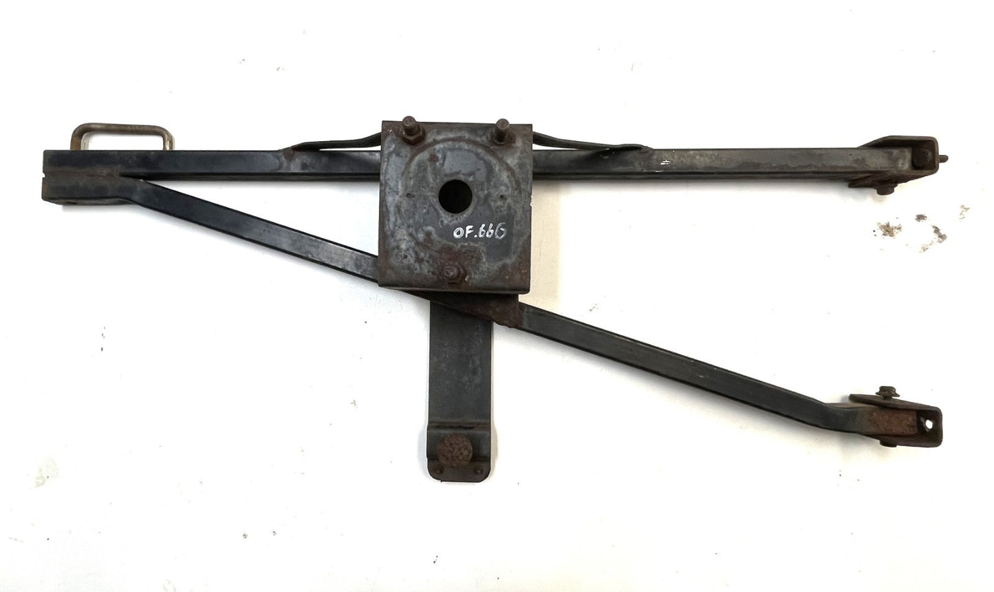 Jeep CJ Spare Tire Rack Carrier CJ7 CJ8 Factory Swing Away w/ Brackets FREE SHIP