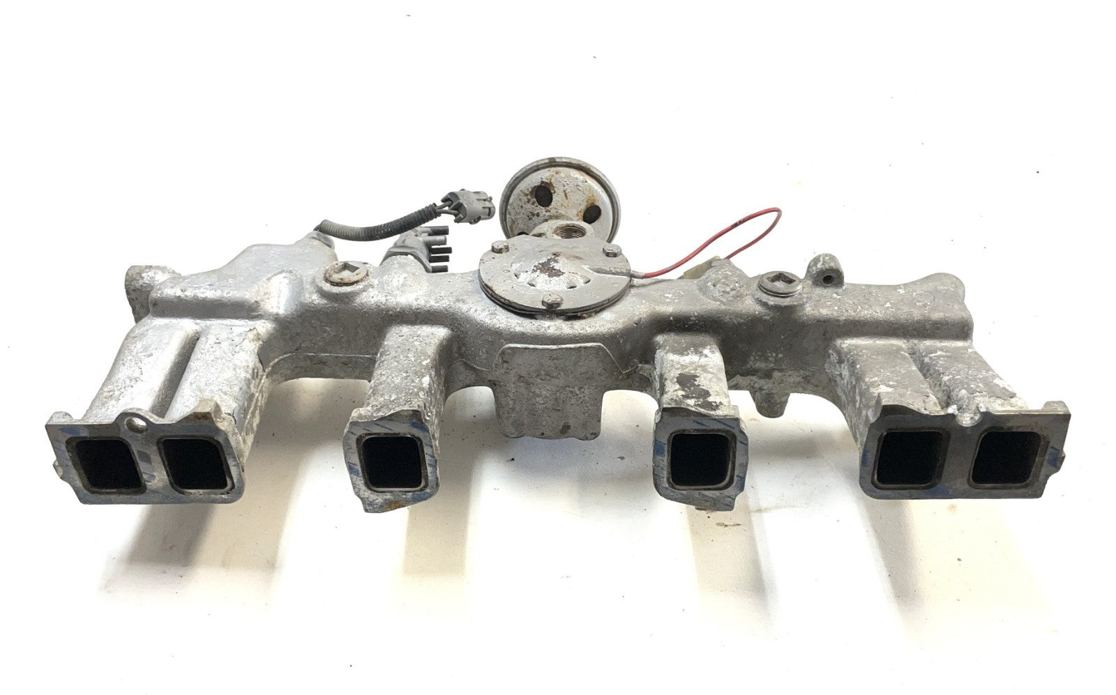 Jeep 4.2 Intake Manifold YJ CJ5 CJ7 CJ8 2 Barrel Aluminum AMC 258 EF3237858 Carb