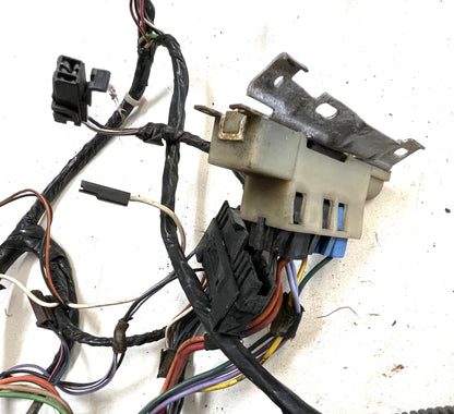 Jeep YJ Wrangler Dash wiring harness fits 87-90 wire fuse block gauges column