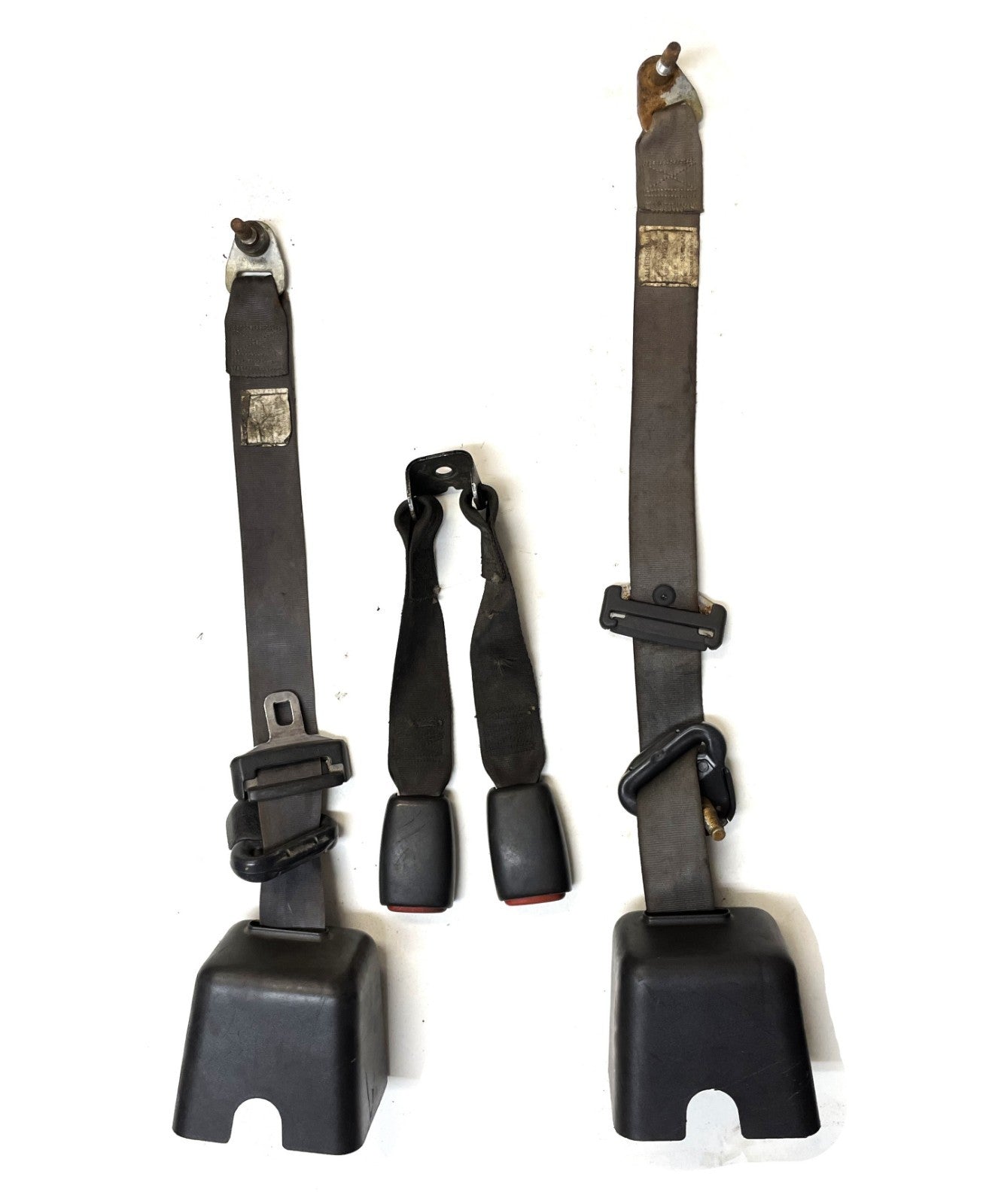 Jeep TJ rear seat belts fit 97-02 Wrangler shoulder belt female buckle back seat